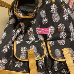 Simply southern bag with pineapples on it